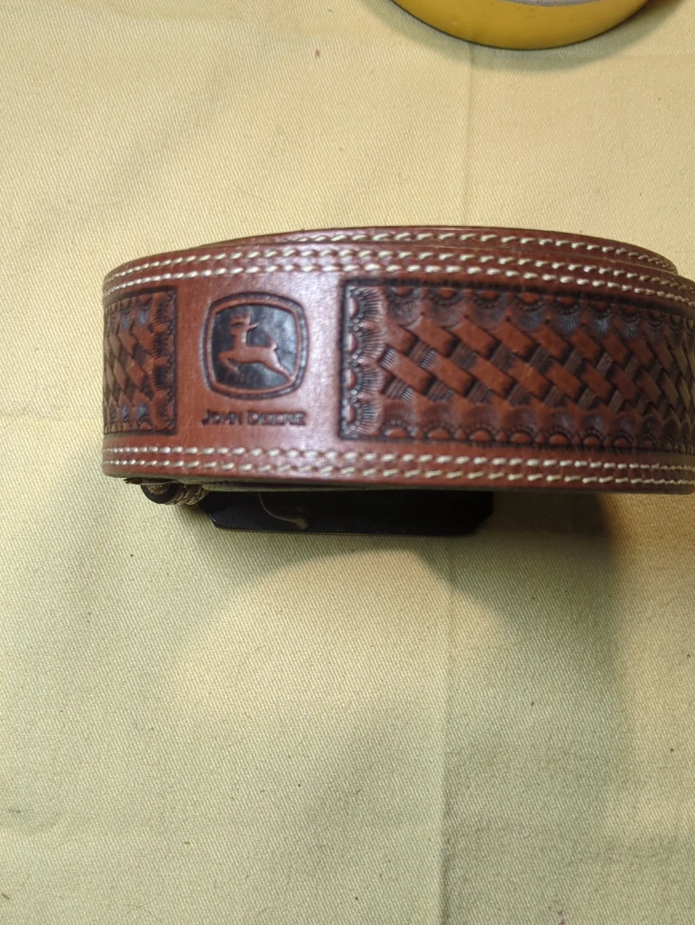 Vintage Levis Brass Belt Buckle live let